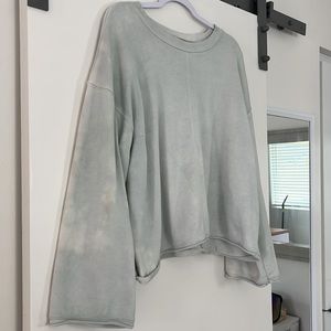 Madewell Sweatshirt XL blue Naturally Dyed Women’s Pullover Long Sleeve Top